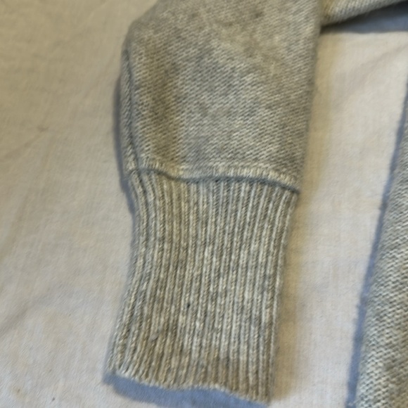 Joie Gray  Hooded Sweater Medium - Picture 3 of 7